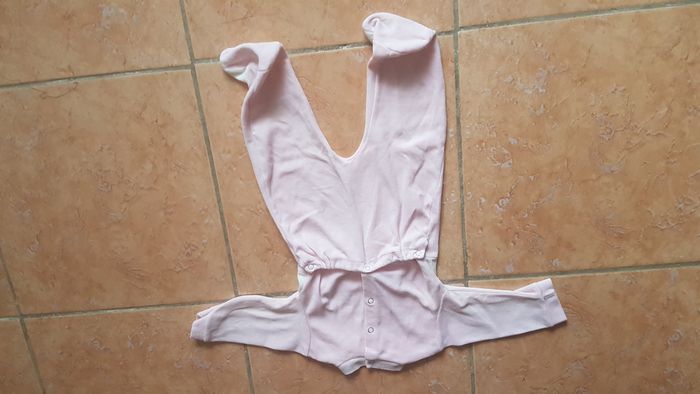 Grenouillère mi-saison fille 3 mois rose - photo numéro 3