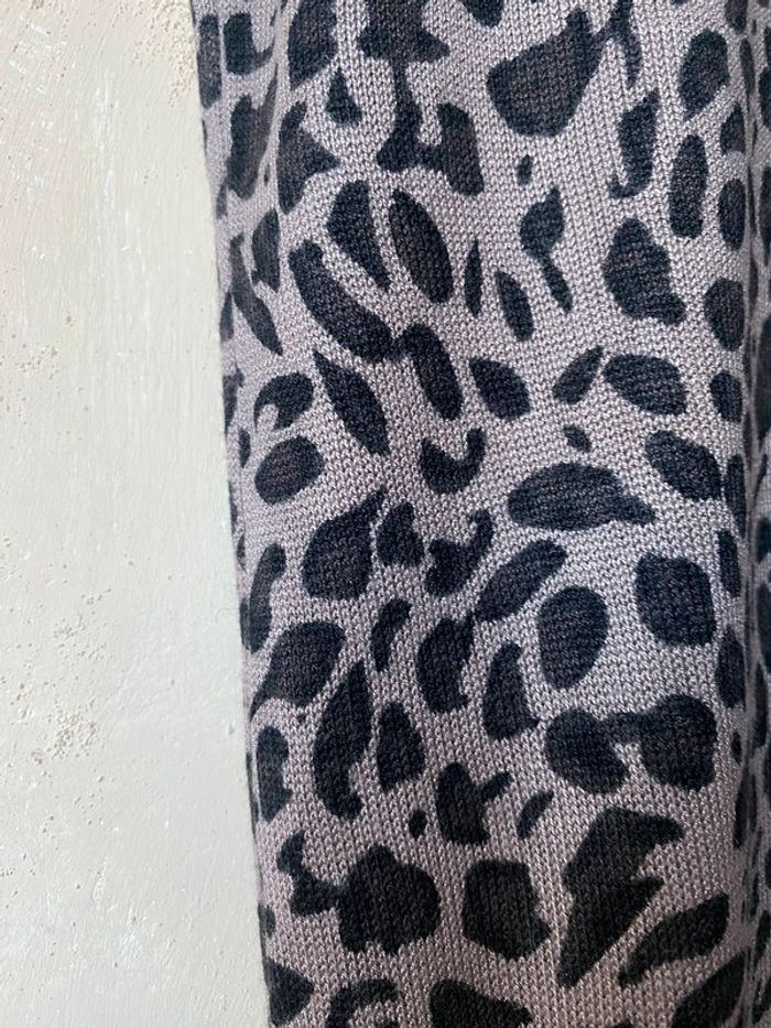Top léopard col V Dotacoko TU - photo numéro 4