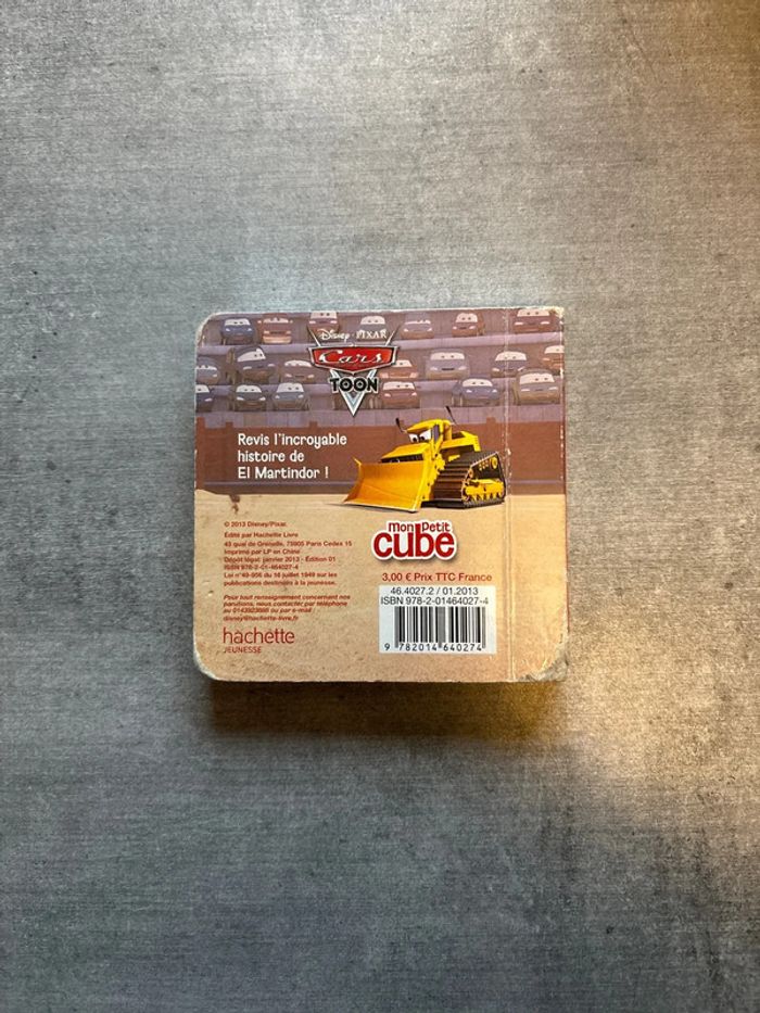 Livre cars toon Martin dans l’arène - photo numéro 3