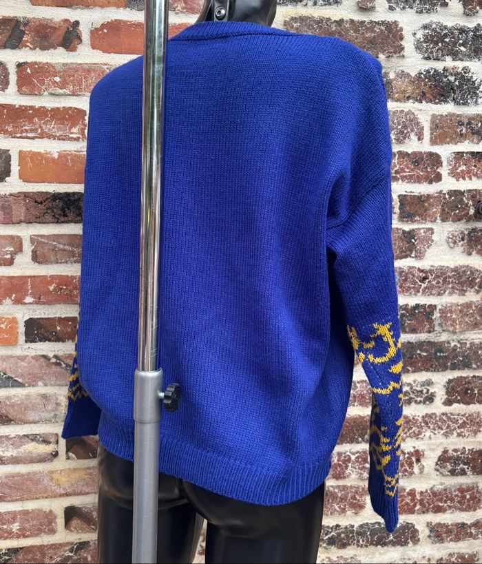 Pull en maille motif jacquard – Taille unique • By Swan - photo numéro 3