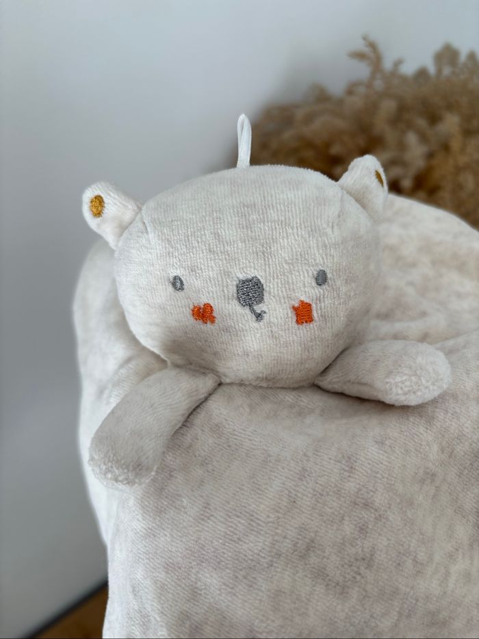 Doudou beige motif - photo numéro 8