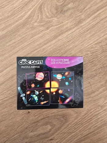 Puzzle Jupiter croc cafet espace système solaire