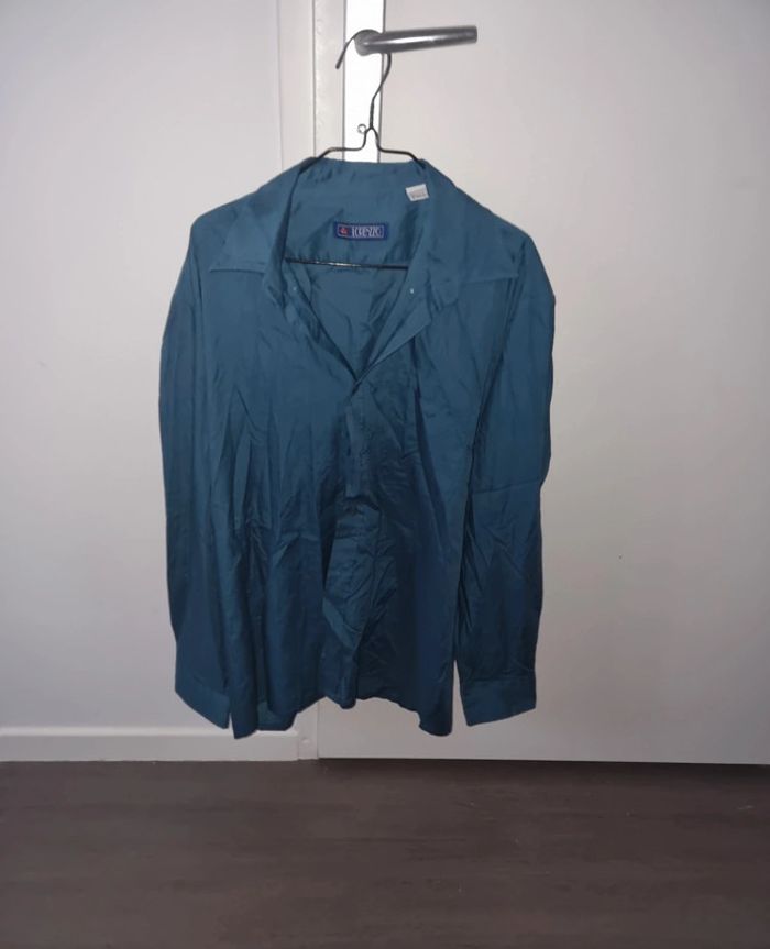 Chemise bleu