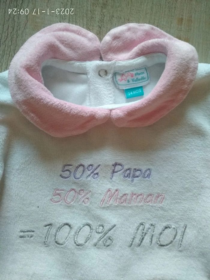 Pyjama fille 24 mois - photo numéro 2