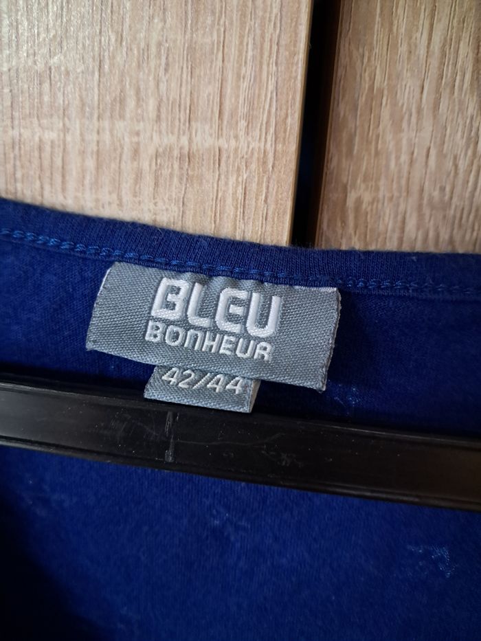 Pyjama 2 pièces Bleu Bonheur - photo numéro 4