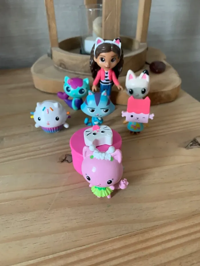 Lot figurines Gabbydollhouse