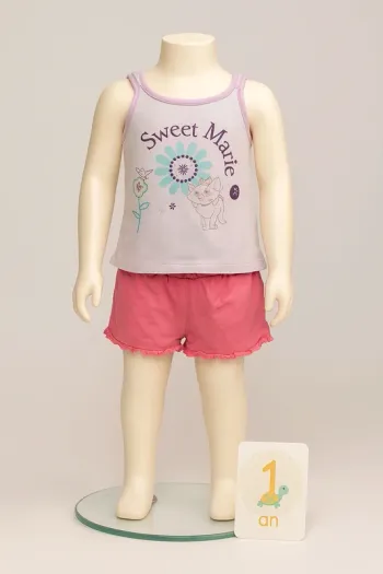 Ensemble bébé fille 1 an
