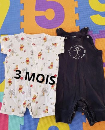 Lot de 2 combi-shirt