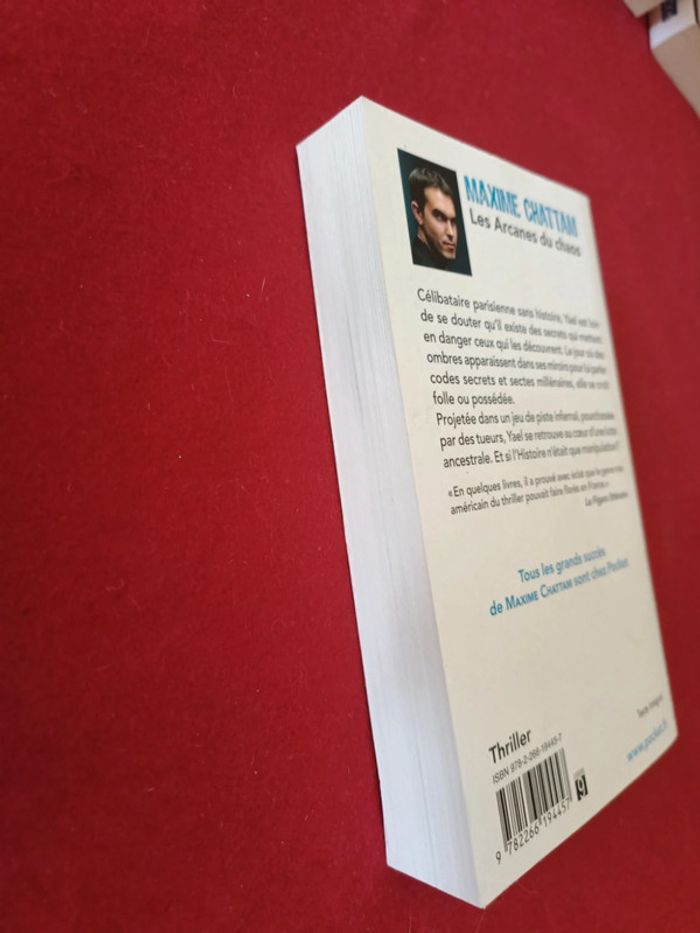 Les arcanes du chaos " Maxime Chattam " Pocket - photo numéro 16