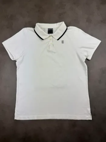 Polo Nike Court Tennis Vintage 90’s Blanc Taille M