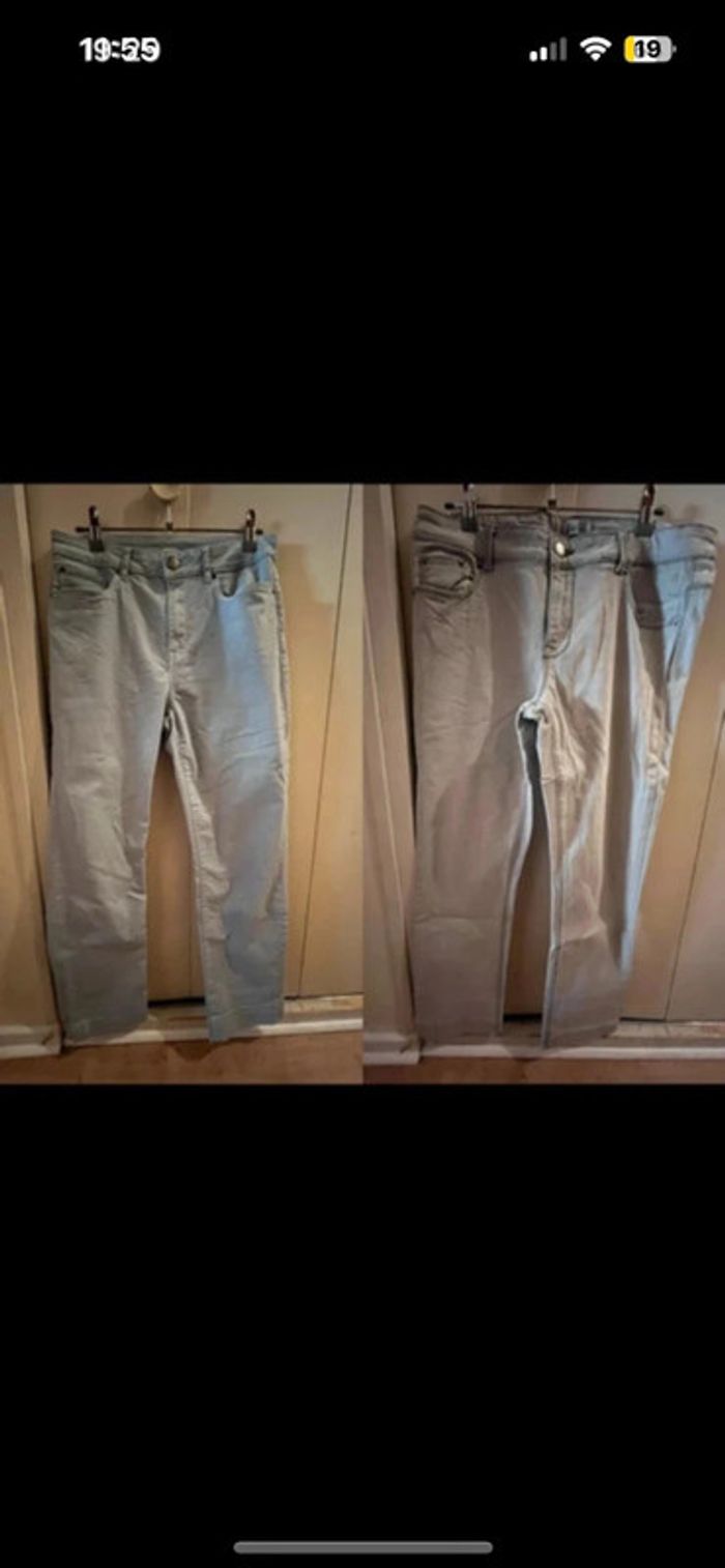 Jean droit taille 42