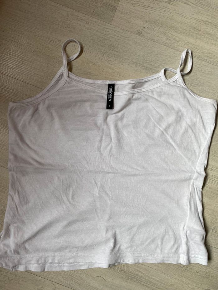 Débardeur top blanc Colours Of the World Taille S