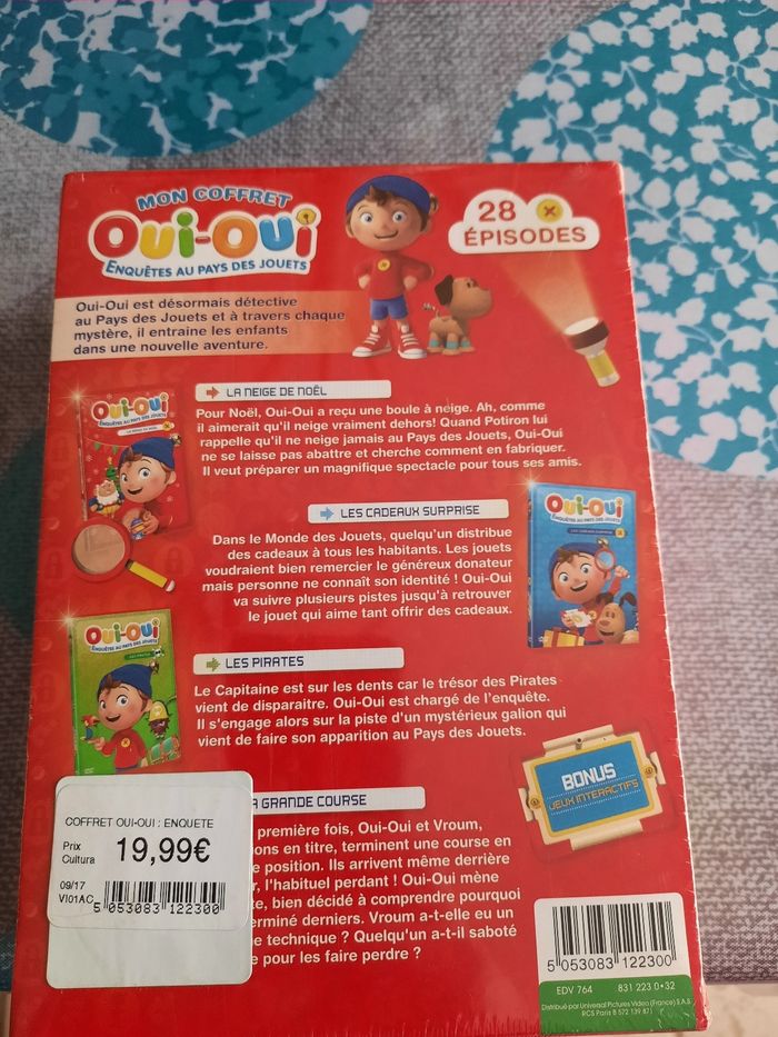 Lot de 4 dvds oui oui - photo numéro 2