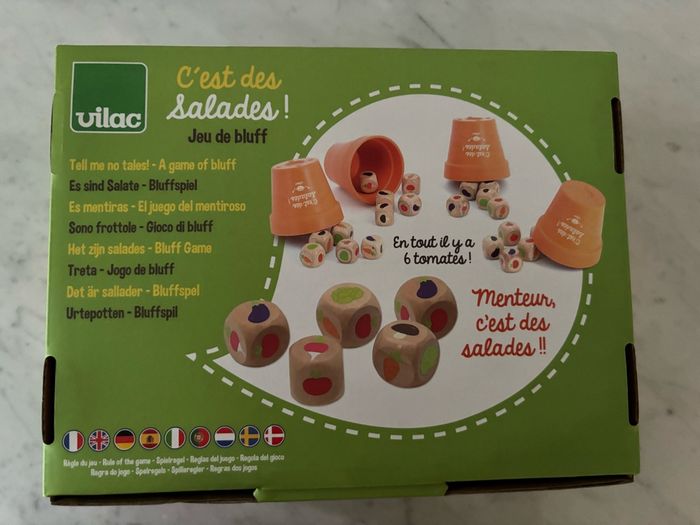 Jeu de bluff C’est des salades Vilac - photo numéro 2