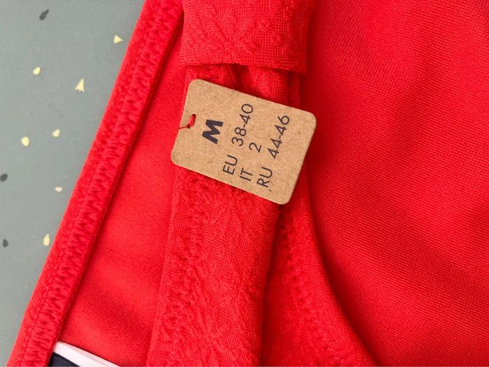 Bas de maillot de bain Rouge taille M 38 - photo numéro 3