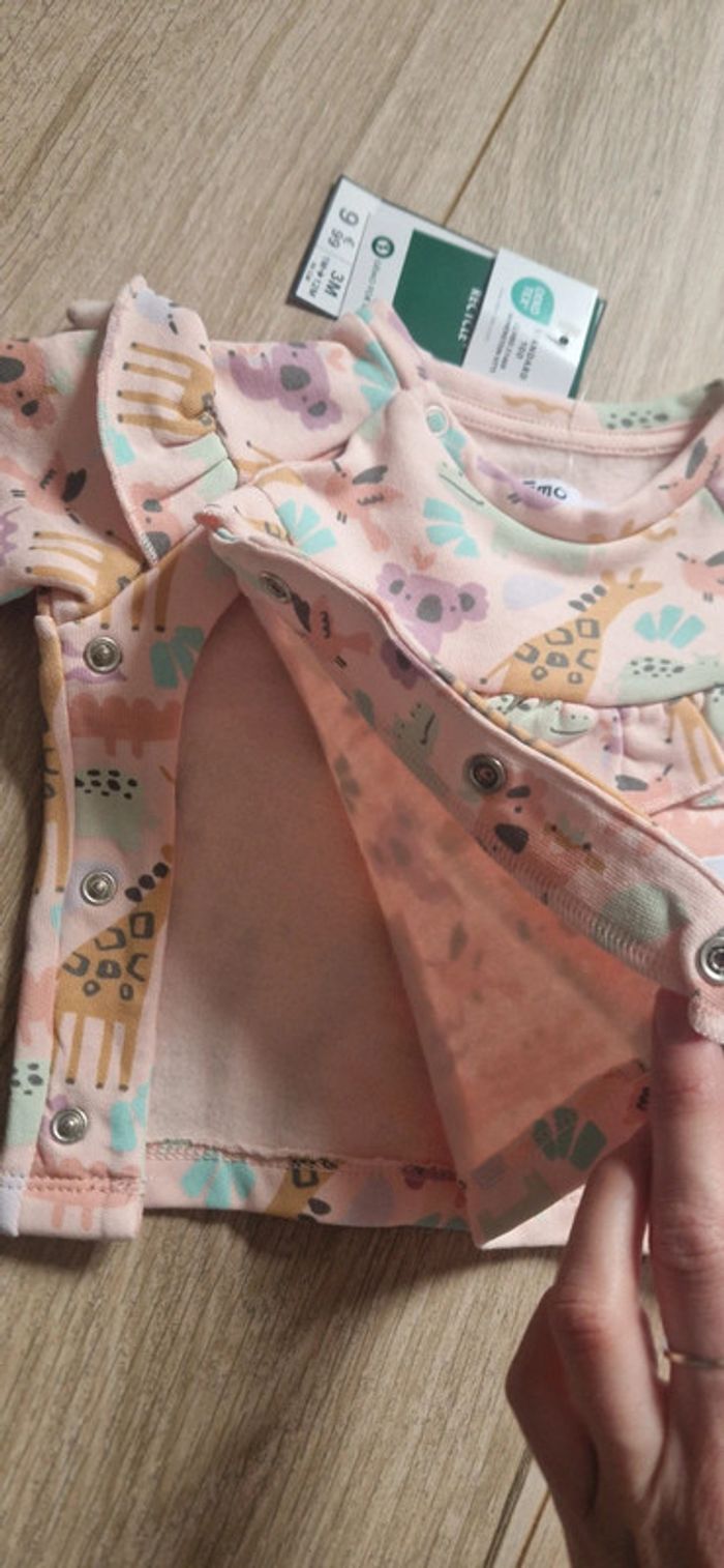 Lot de 1 gilet et 1 sweat bébé fille en 6 mois neufs - photo numéro 8