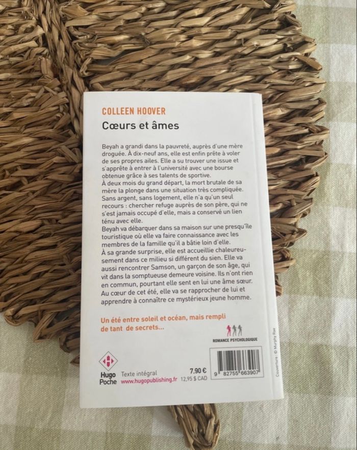 Livre de poche « Cœurs et Ame » d’Hoover Colleen - photo numéro 3