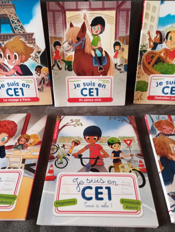 Lot de 6 livres je lis tout seul je suis en CE1 en excellent état - photo numéro 4