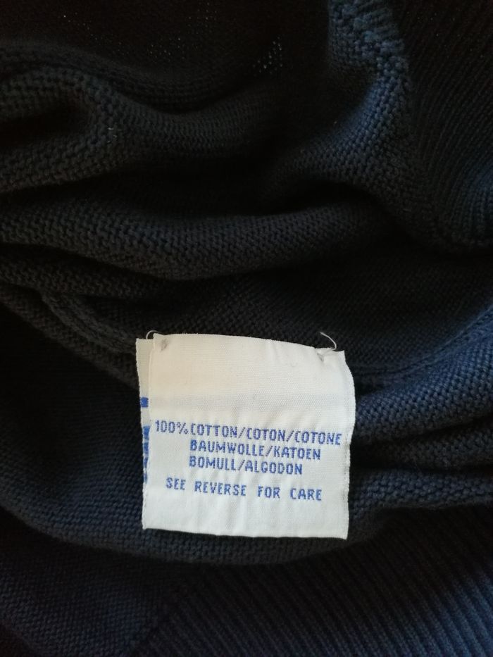 Pull Ralph Lauren bleu marine très bon état taille xl - photo numéro 6