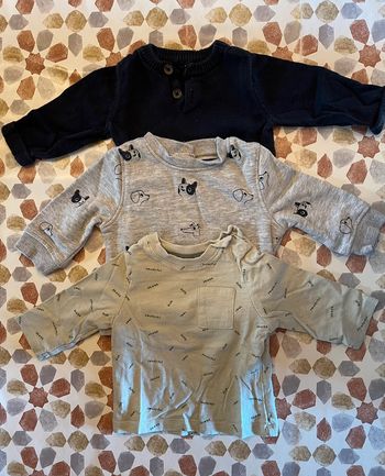 Lot pull/t-shirt 3mois