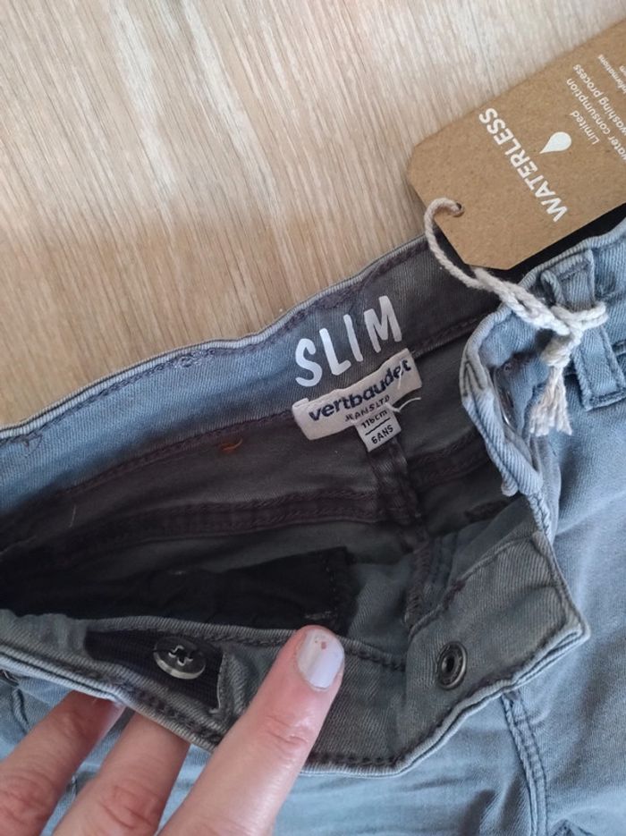 Jean slim MorphologiK
gris Vertbaudet - photo numéro 2