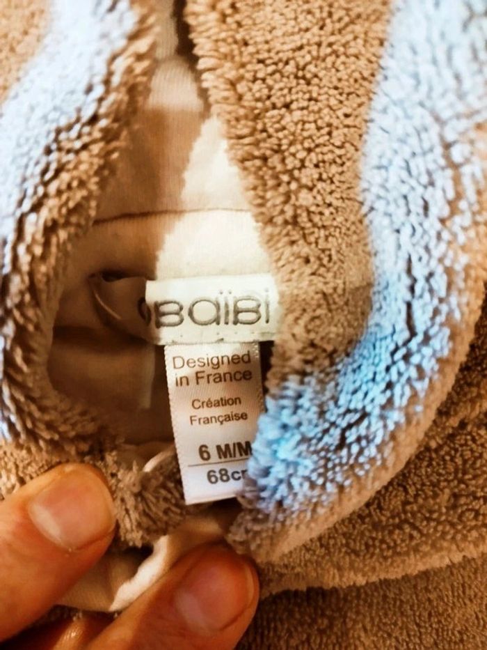 Veste obaibi taille 6 mois - photo numéro 3