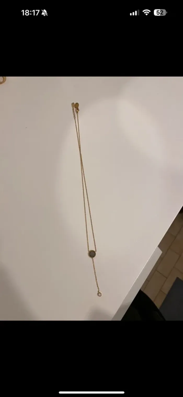 Collier en acier inoxydable - Emma & Chloé - photo numéro 3