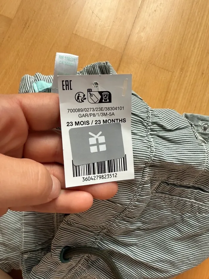 Pantalon okaidi neuf 23 mois - photo numéro 3