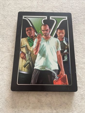 Grand Theft Auto V Édition Steelbook Jeu Xbox 360 FR