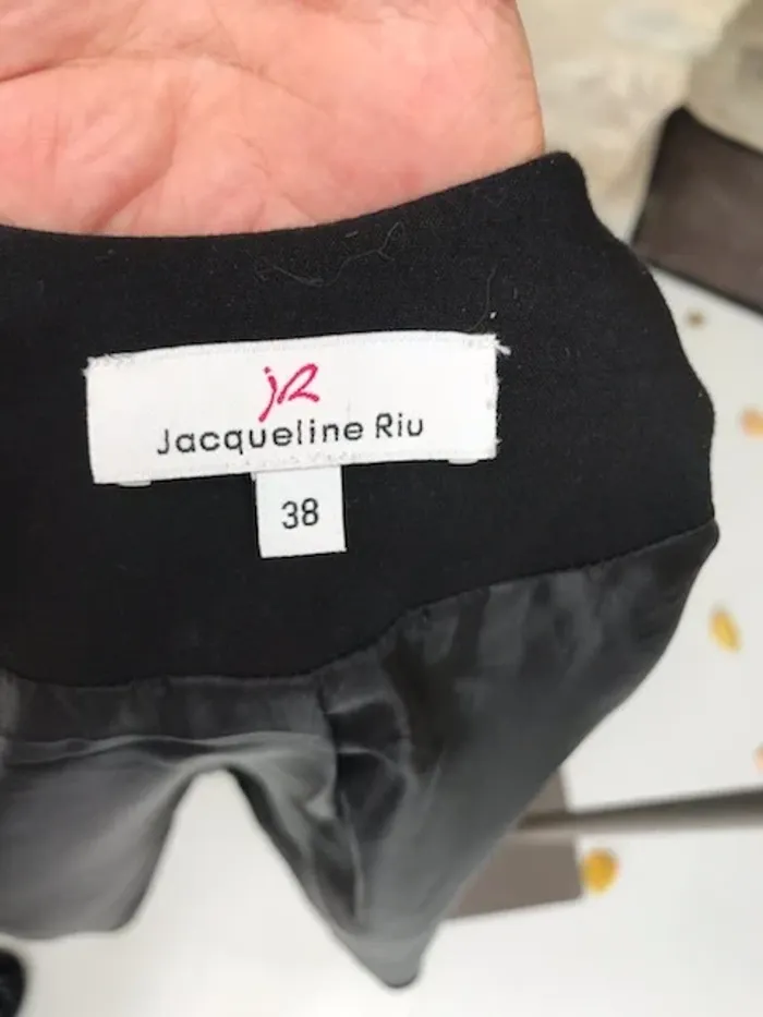 Jacqueline Riu - Veste de blazer noir classé professionnel casual - photo numéro 12