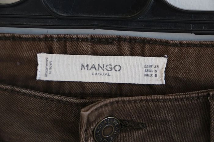 C39 jeans marron Mango 38 - photo numéro 3