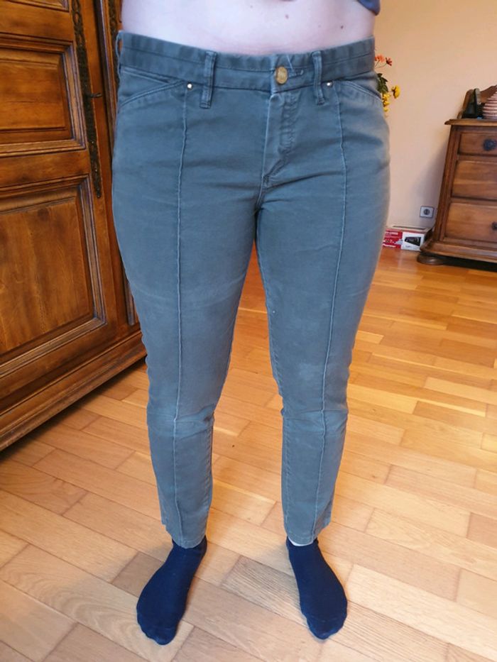 Jeans kaki massimo dutti