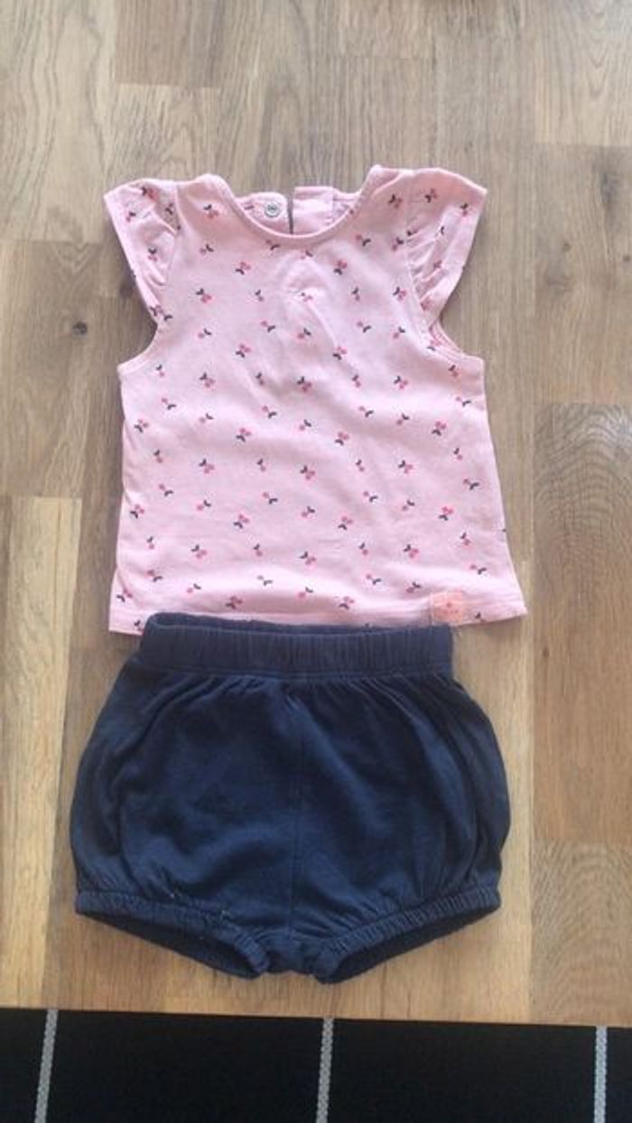 Ensemble short et T shirt 3mois