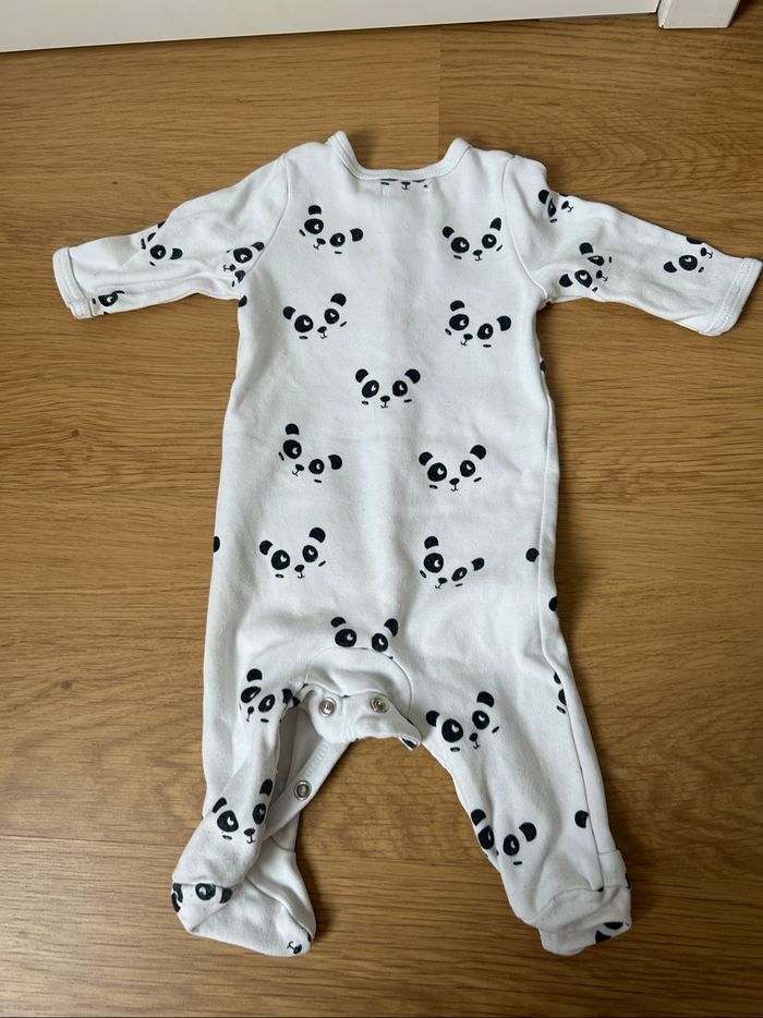 Lot 2 pyjamas coton 1 mois - photo numéro 5