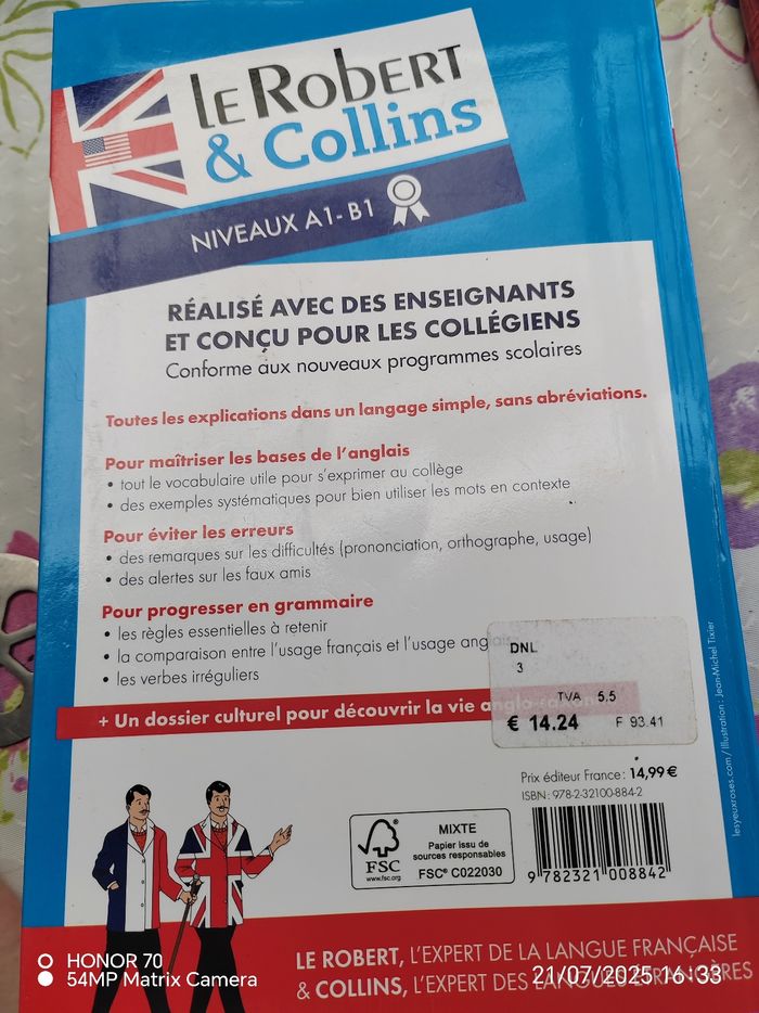 Le robert et collins anglais - photo numéro 3