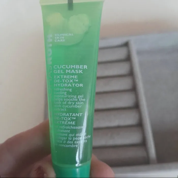 masque gel au concombre