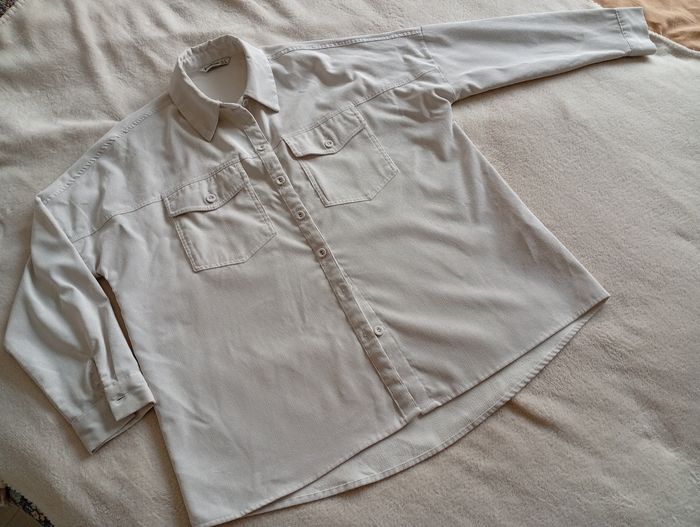 Chemise en velours côtelé 36 oversize - photo numéro 4