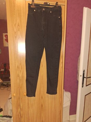 Pantalon noir skinny shein