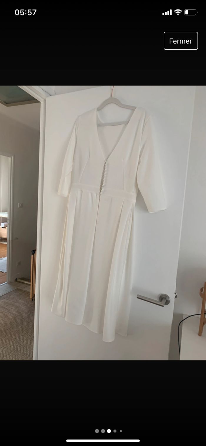 Robe de mariee Delphine Josse jamais portee - photo numéro 4