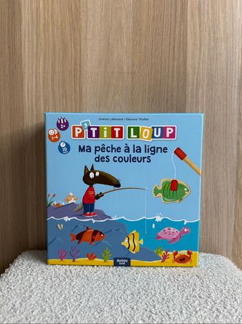 Jeu p’tit loup ma pêche à la ligne des couleurs