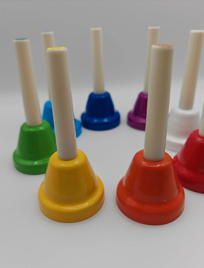 Lot de 8 cloches colorés - photo numéro 3