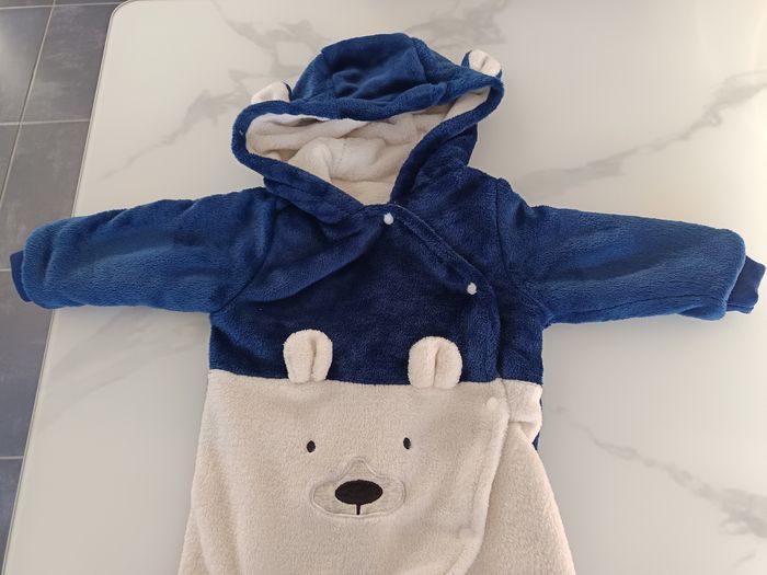 Combinaison polaire mixte 9 mois - photo numéro 3