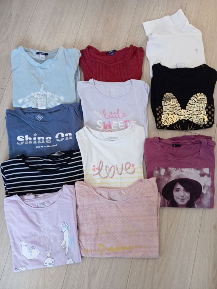 Lot de Tee shirt manches longues