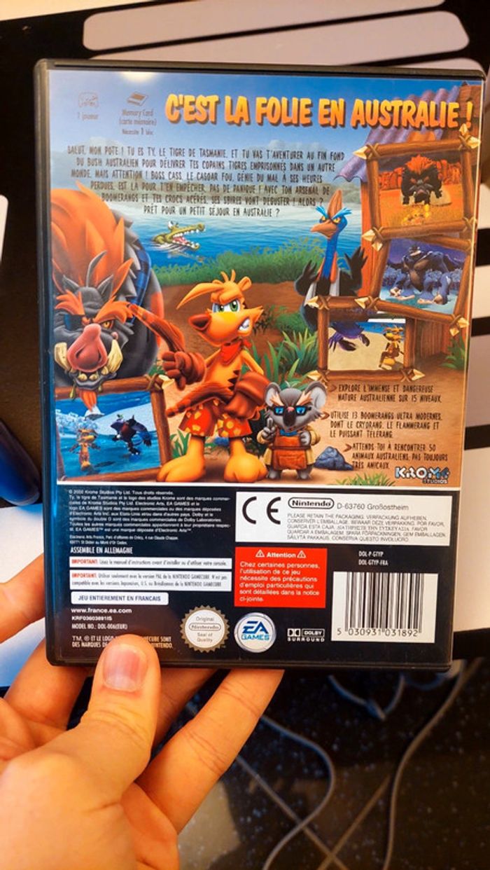 Ty le tigre de tazmanie gamecube français complet - photo numéro 10