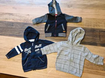 Lot 3 gilets 12 mois