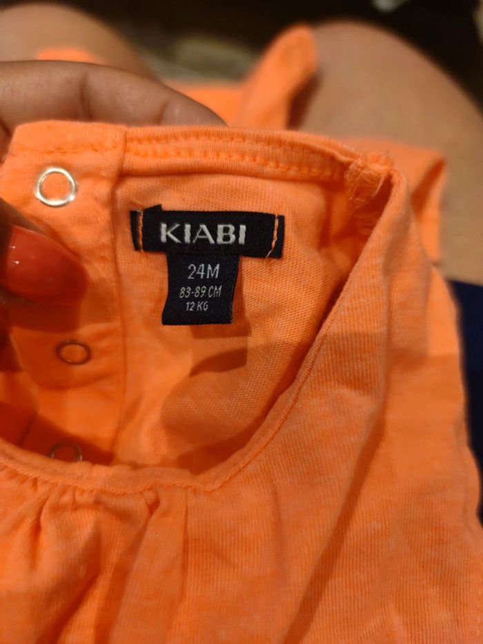 Débardeur orange fluo - photo numéro 3