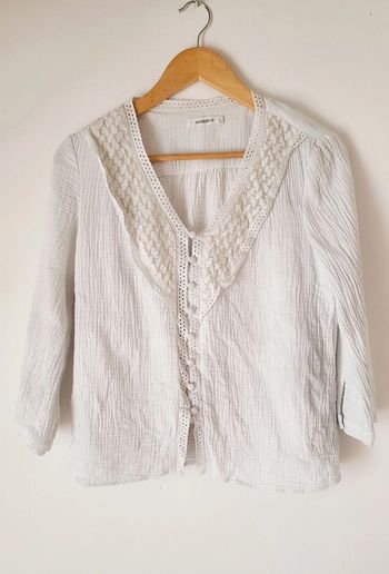 Chemise en gaze de coton taille S