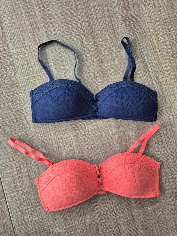 Soutiens-gorge Princesse Tam Tam 85B comme neufs