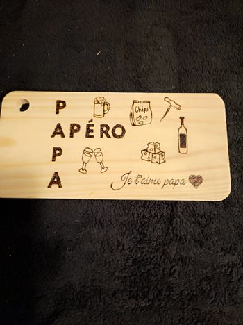 Planche apéro papa