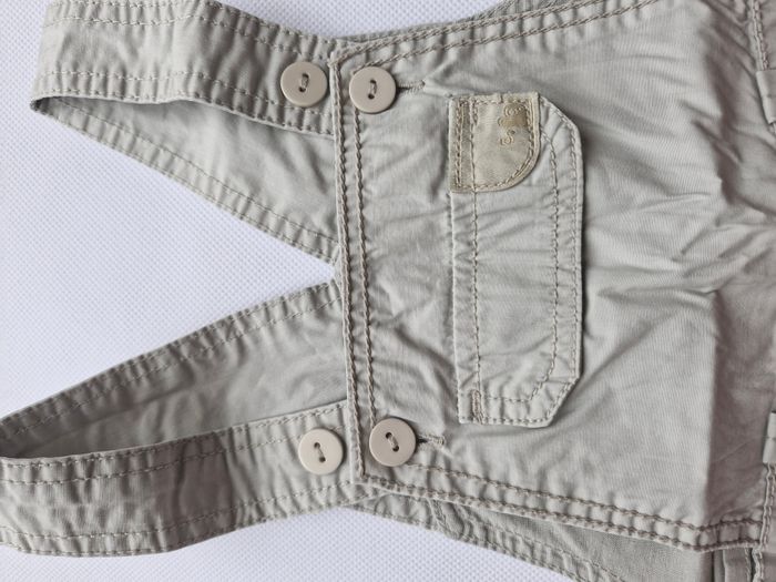 Salopette courte 18 mois Tex Baby Beige - photo numéro 2